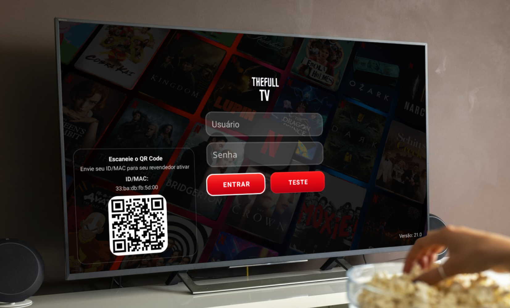 THEFULL  APP TV BOX Chatbot — imagem do produto